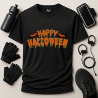 Happy Halloween Spooky Season Cooling Performance Crew T-Shirt