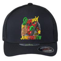 High Heels Steppin Into Juneteenth Africa Black Woman Flexfit Unipanel Trucker Cap