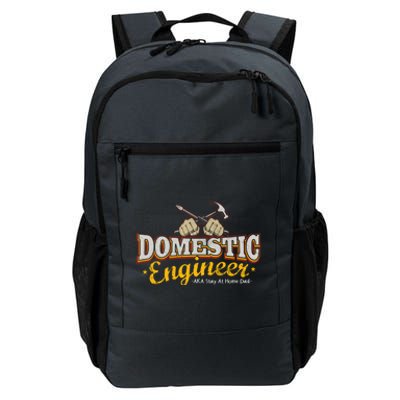 House Husband Staying Home Funny Gift Dad Domestic Engineer Dad Gift Daily Commute Backpack