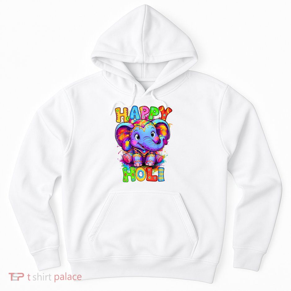 Happy Holi Spring Festival Colors India Hindu  Hoodie