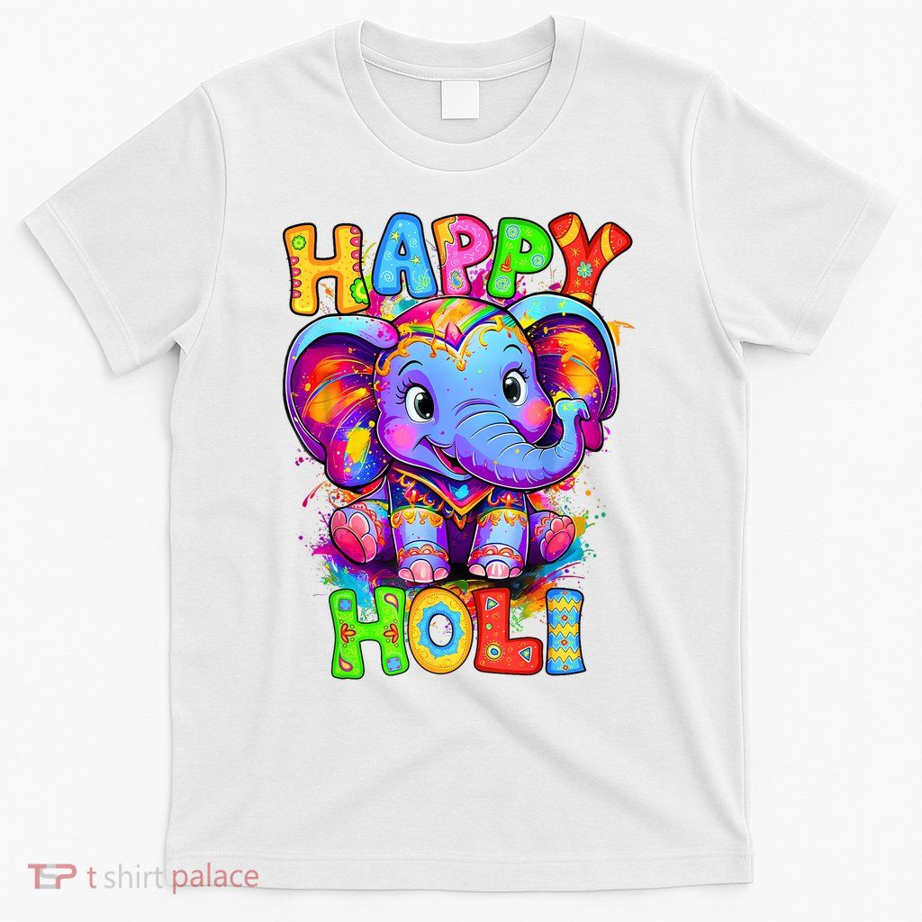 Happy Holi Spring Festival Colors India Hindu  T-Shirt
