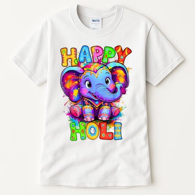 Happy Holi Spring Festival Colors India Hindu  Tall T-Shirt