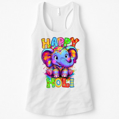 Happy Holi Spring Festival Colors India Hindu  Womens Tank Top