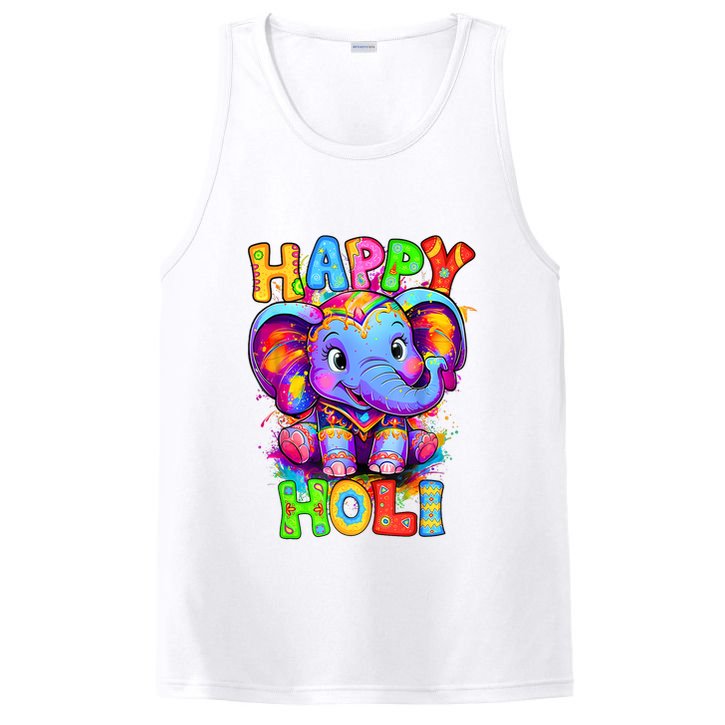 Happy Holi Spring Festival Colors India Hindu  PosiCharge Competitor Tank