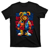 Hip Hop Teddy Bear Rap Music T-Shirt