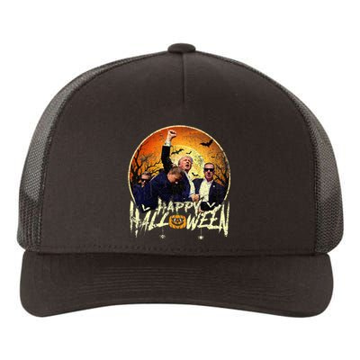 Happy Halloween Trump 2024 Trumpvance 2024 Yupoong Adult 5-Panel Trucker Hat