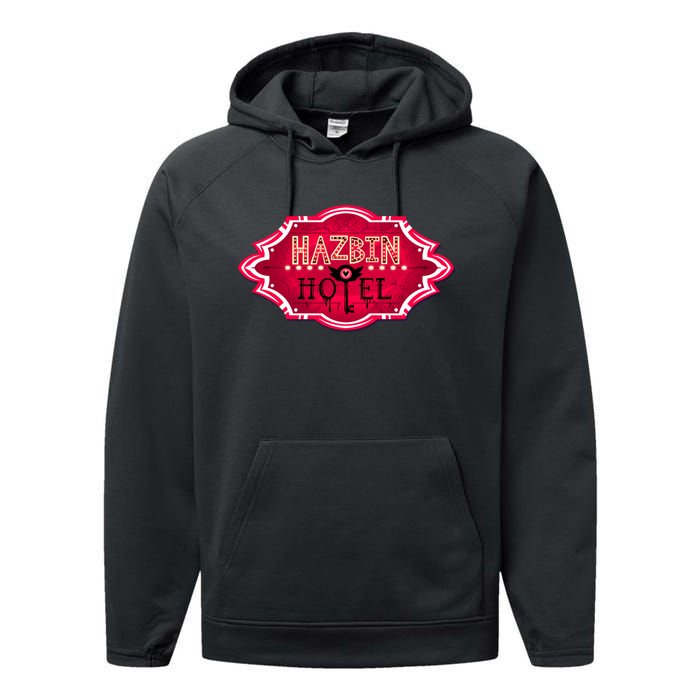 Hazbin Hotel Title Performance Fleece Hoodie