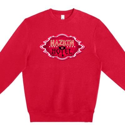 Hazbin Hotel Title Premium Crewneck Sweatshirt