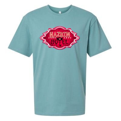 Hazbin Hotel Title Sueded Cloud Jersey T-Shirt