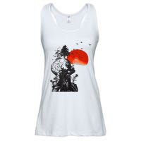 Hangover Human Tree Surreal Artistic Sunset Ladies Essential Flowy Tank