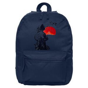 Hangover Human Tree Graphic 16 in Basic Backpack