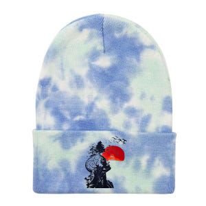 Hangover Human Tree Graphic Tie Dye 12in Knit Beanie