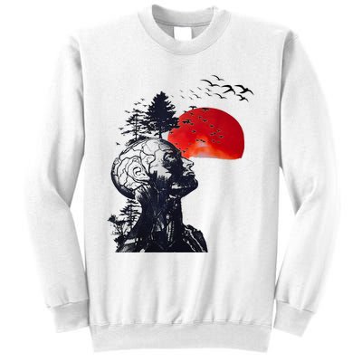 Hangover Human Tree Graphic Sweatshirt