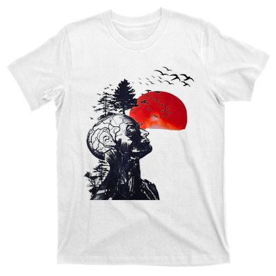 Hangover Human Tree Graphic T-Shirt