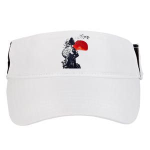 Hangover Human Tree Graphic Adult Drive Performance Visor