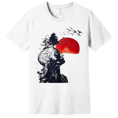 Hangover Human Tree Graphic Premium T-Shirt