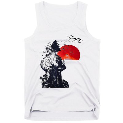 Hangover Human Tree Graphic Tank Top