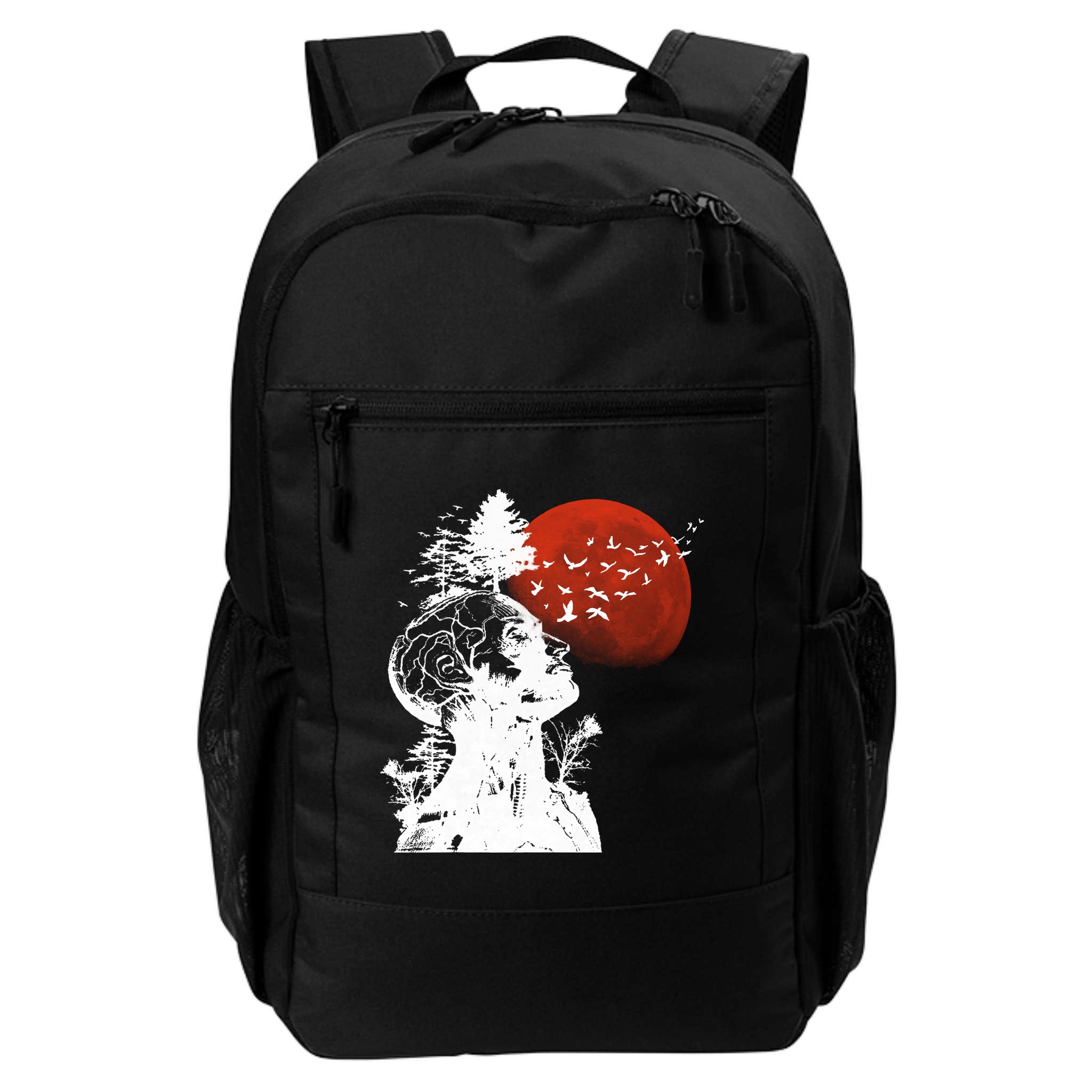 Hangover Human Tree Graphic Backpack