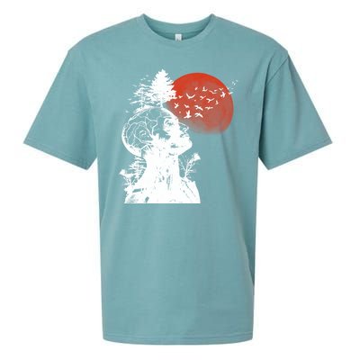 Hangover Human Tree Graphic Sueded Cloud Jersey T-Shirt