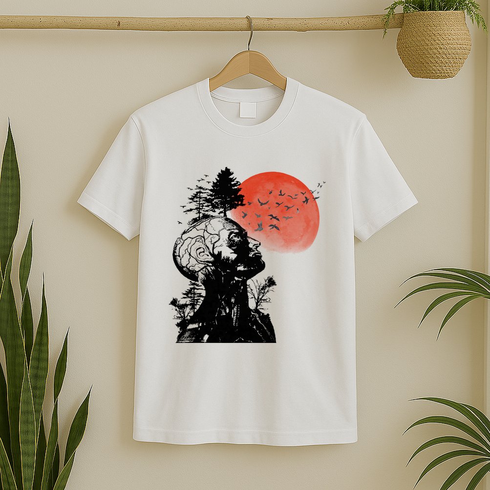 Hangover Human Tree Graphic T-Shirt