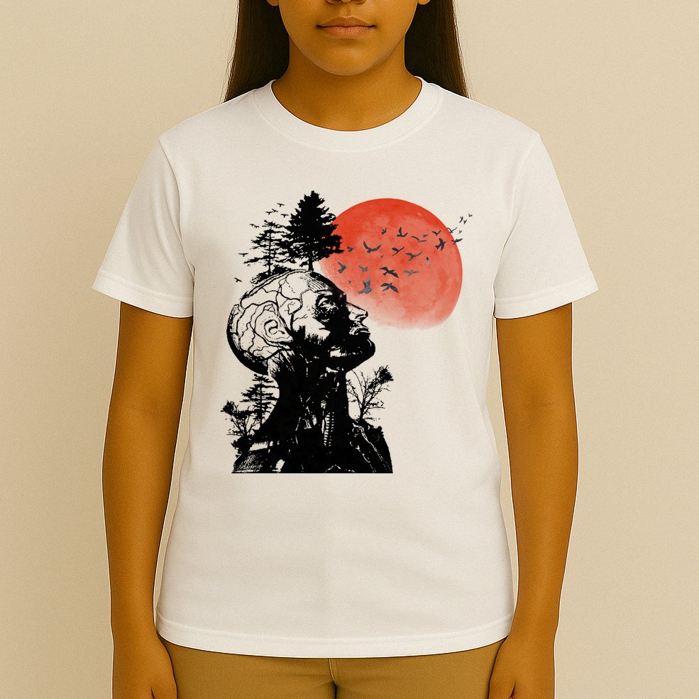 Hangover Human Tree Graphic T-Shirt