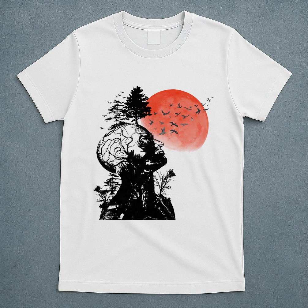 Hangover Human Tree Graphic T-Shirt