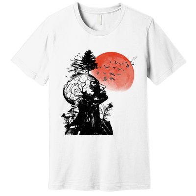 Hangover Human Tree Graphic Premium T-Shirt