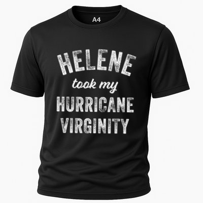 Hurricane Helene Took My Hurricane Virginity Cooling Performance Crew T-Shirt