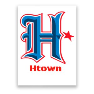 Houston Htown The H Hustle Town Houston Texas 713 Poster