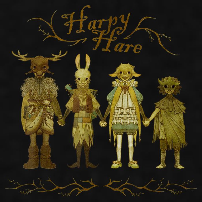 Harpy Hare Tell Me So I Say V2 Ladies PosiCharge Tri-Blend Wicking Tank