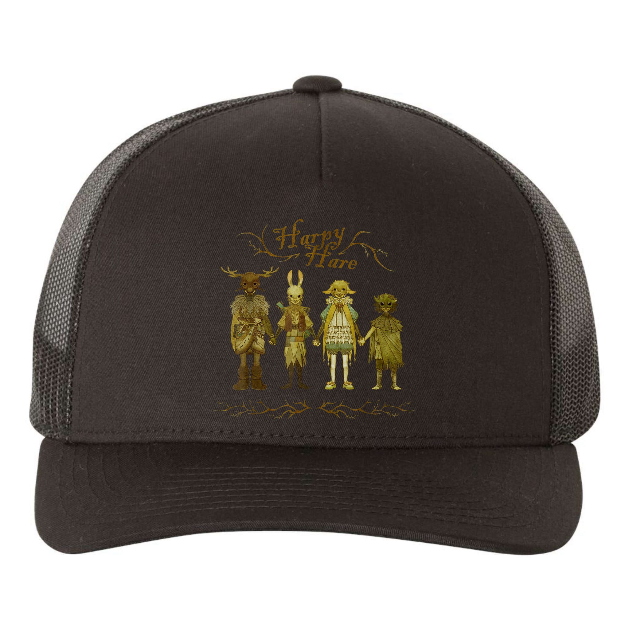 Harpy Hare Tell Me So I Say V2 Yupoong Adult 5-Panel Trucker Hat
