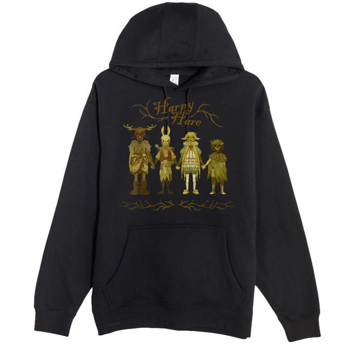 Harpy Hare Tell Me So I Say V2 Premium Pullover Hoodie