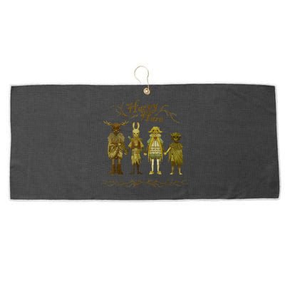 Harpy Hare Tell Me So I Say V2 Large Microfiber Waffle Golf Towel