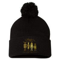 Harpy Hare Tell Me So I Say V2 Pom Pom 12in Knit Beanie