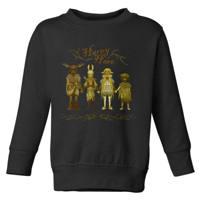 Harpy Hare Tell Me So I Say V2 Toddler Sweatshirt