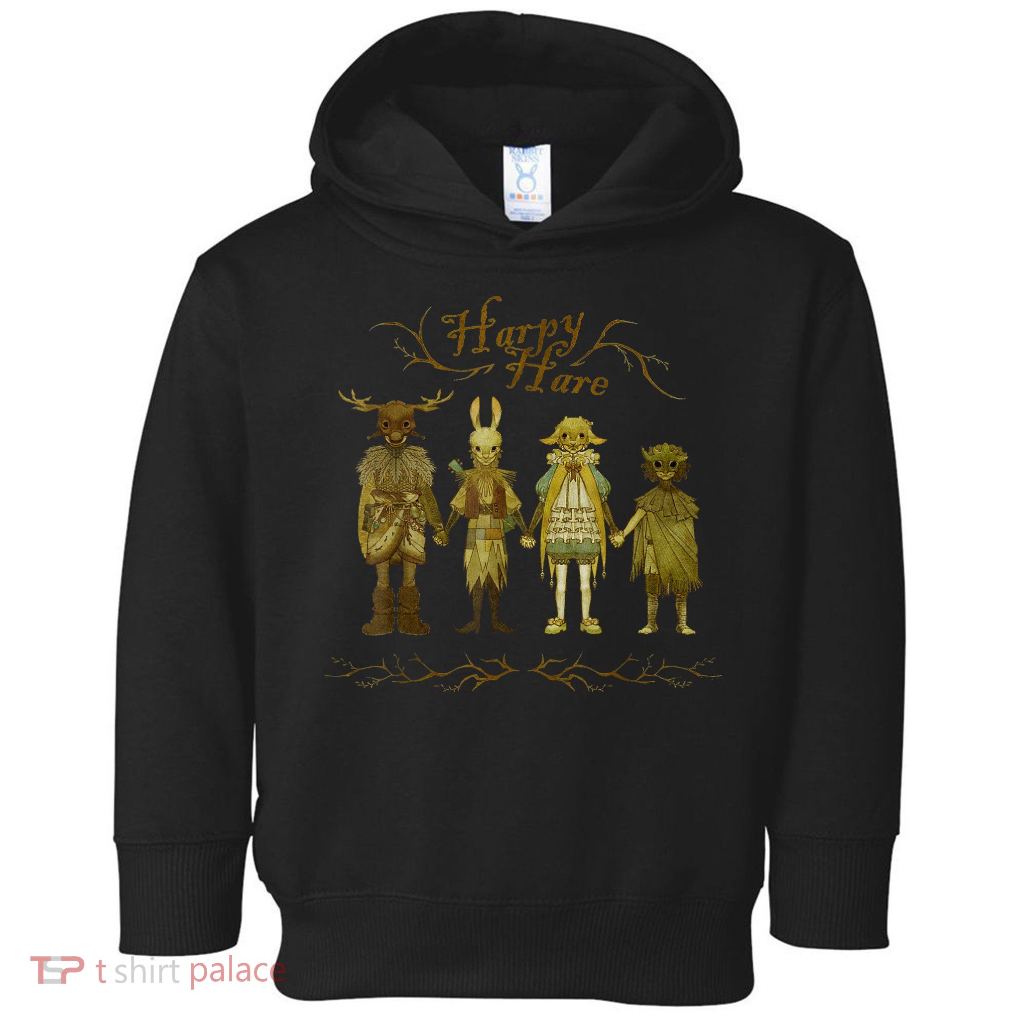 Harpy Hare Tell Me So I Say V2 Toddler Hoodie