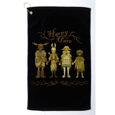 Harpy Hare Tell Me So I Say V2 Golf Towel