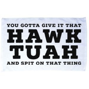 Hilarious Hawk Tuah Girl Meme Design Microfiber Hand Towel