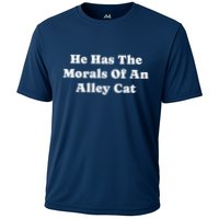 He Has The Morals Of An Alley Cat Performance Shirt
