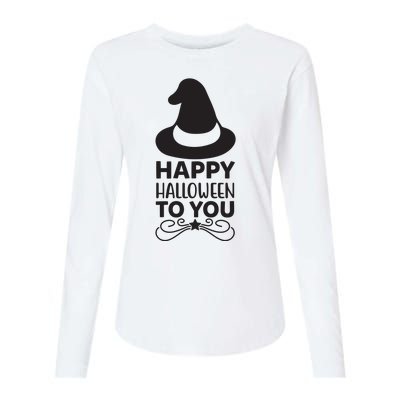 Happy Halloween To You Womens Cotton Relaxed Long Sleeve T-Shirt