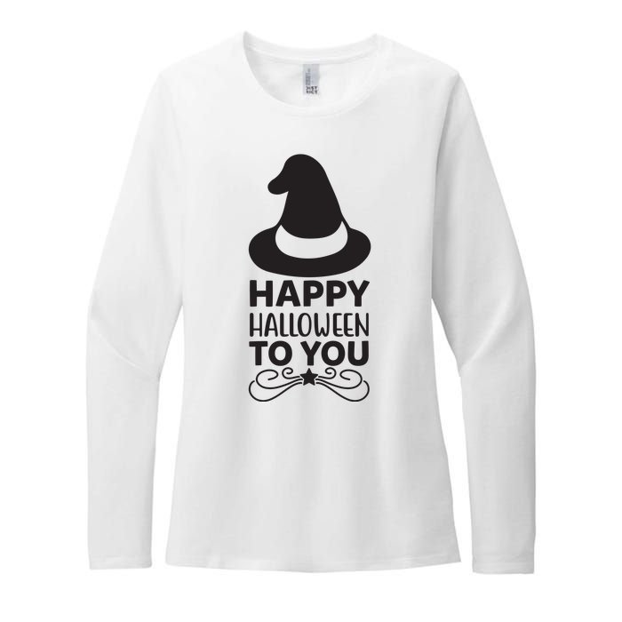 Happy Halloween To You Womens CVC Long Sleeve Shirt