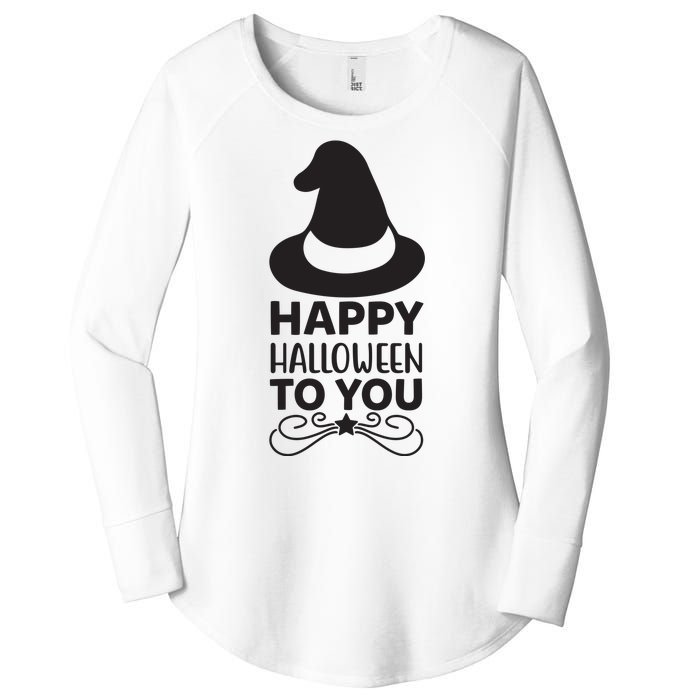 Happy Halloween To You Women's Perfect Tri Tunic Long Sleeve Shirt