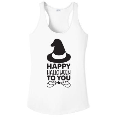 Happy Halloween To You Ladies PosiCharge Competitor Racerback Tank