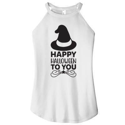 Happy Halloween To You Women's Perfect Tri Rocker Tank