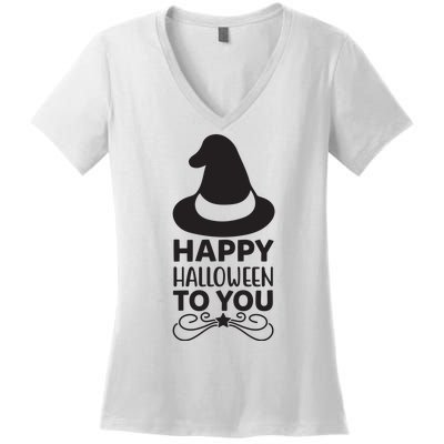 Happy Halloween To You Women's V-Neck T-Shirt