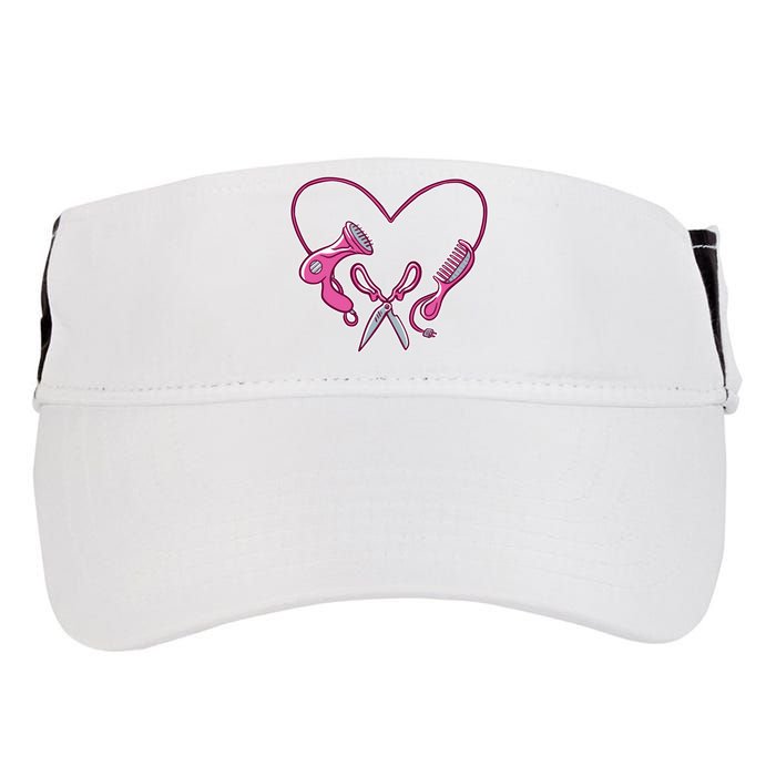 Hairdresser Heart Tools Adult Drive Performance Visor