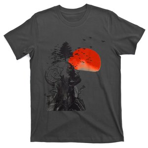 Hangover Human Tree Surreal Artistic Sunset T-Shirt