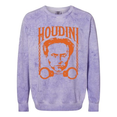 Harry Houdini T Shirt Vintage Harry Houdini T Shirt Colorblast Crewneck Sweatshirt