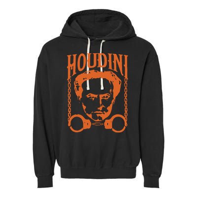 Harry Houdini T Shirt Vintage Harry Houdini T Shirt Garment-Dyed Fleece Hoodie