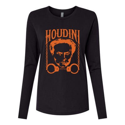 Harry Houdini T Shirt Vintage Harry Houdini T Shirt Womens Cotton Relaxed Long Sleeve T-Shirt